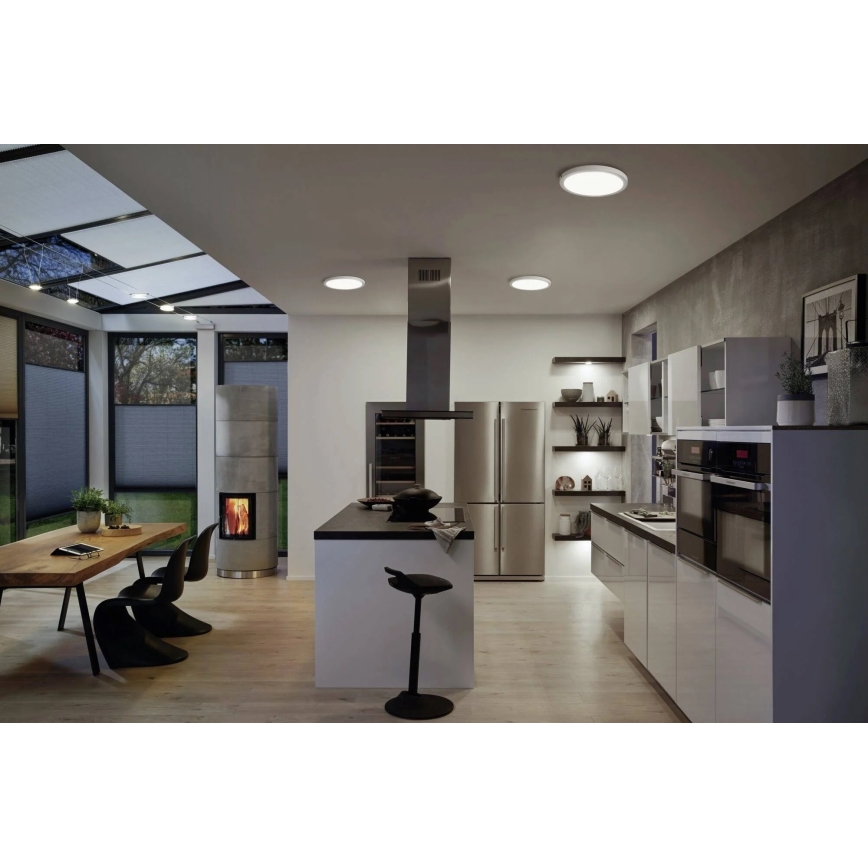 Paulmann 71023 - LED/22W Loftlampe ABIA 230V mat krom