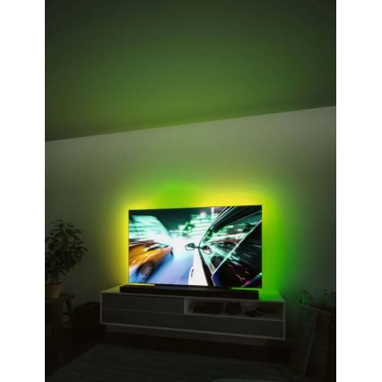 Paulmann 78880 - LED/3,5W RGB Strip til tv dæmpbar 2m ZOLL 5V + fjernbetjening