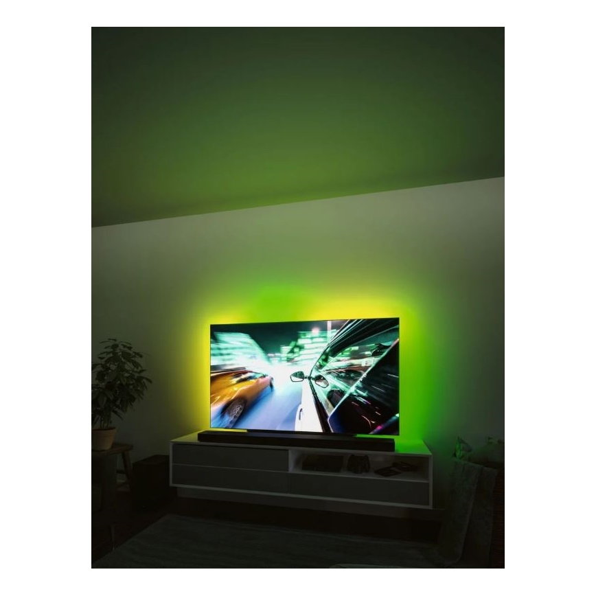 Paulmann 78880 - LED/3,5W RGB Strip til tv dæmpbar 2m ZOLL 5V + fjernbetjening
