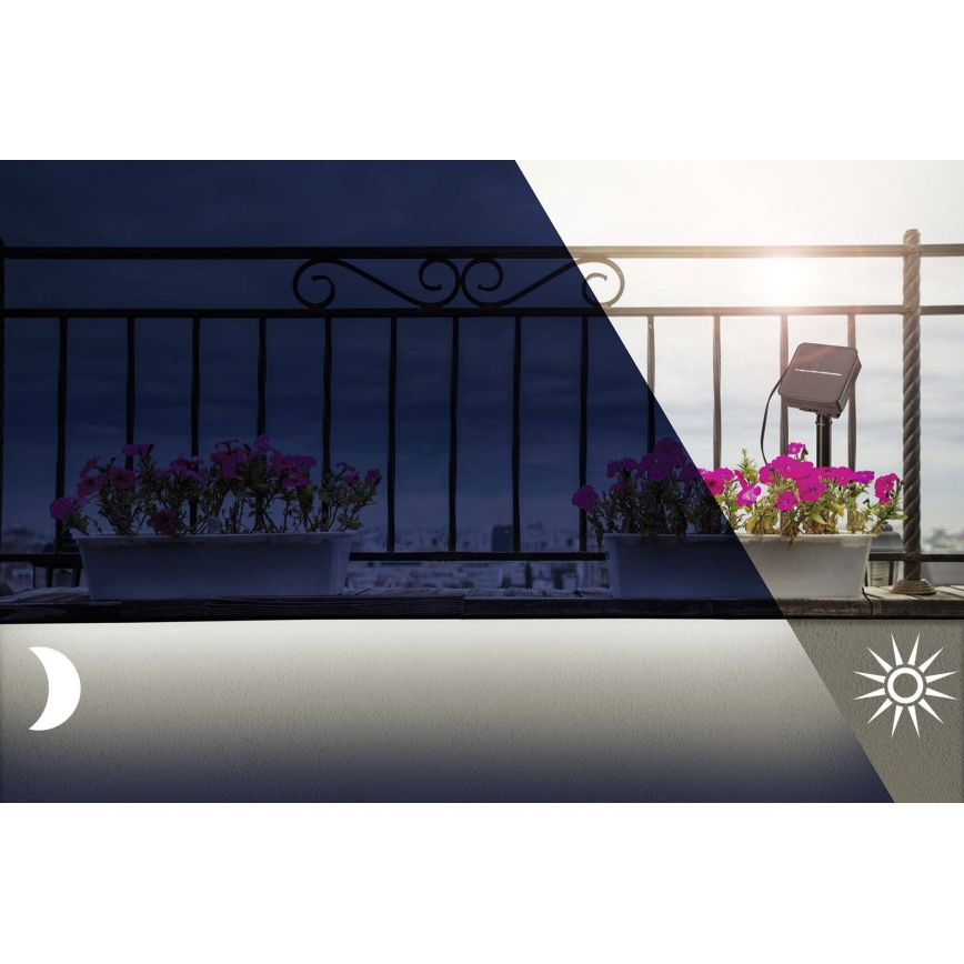 Paulmann 78896 - LED/0,3W IP44 Soldrevet lysbånd 3m 1,2V 1000 mAh