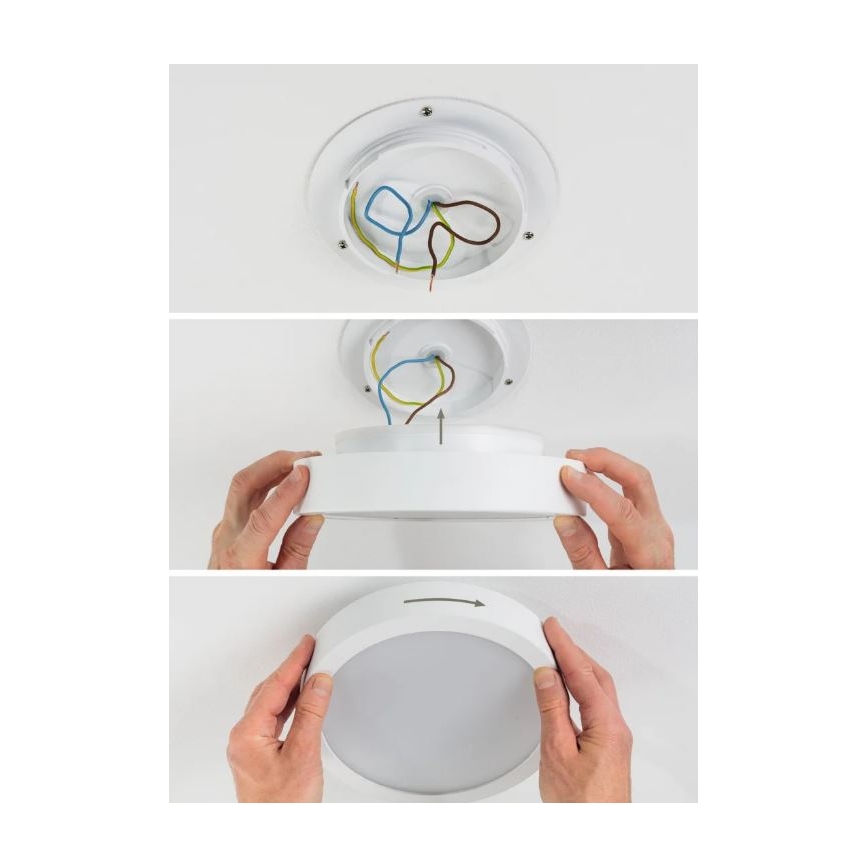 Paulmann 78923 - LED/13W IP44 Loftlampe til badeværelse dæmpbar AVIAR 230V