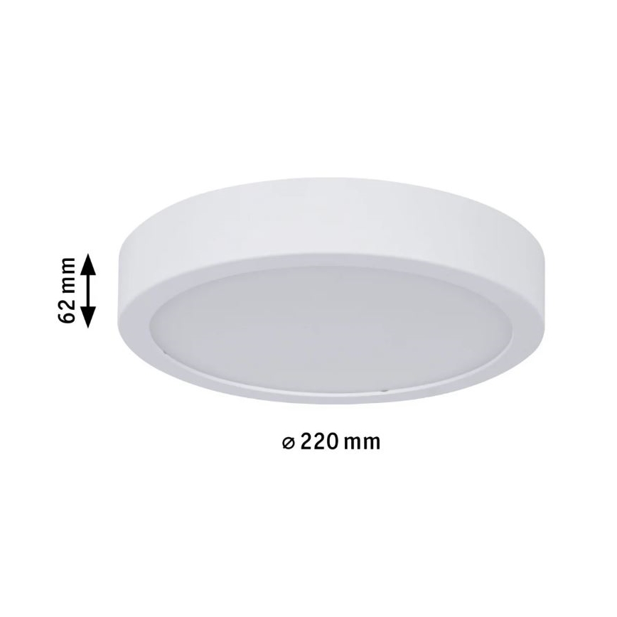 Paulmann 78923 - LED/13W IP44 Loftlampe til badeværelse dæmpbar AVIAR 230V