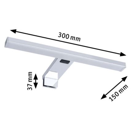 Paulmann 78950 - LED/3,7W IP44 Spejllampe til badeværelse SELO 2700-6500K 230V