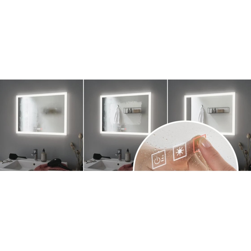 Paulmann 78951 - Badeværelsesspejl m. lys dæmpbart LED/22W IP44  230V