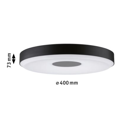 Paulmann 79518 - LED/23W Loftlampe dæmpbar PURIC PANE 230V