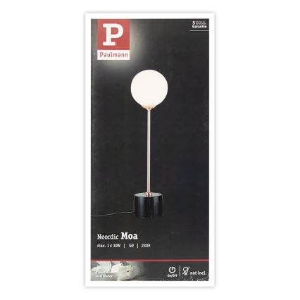 Paulmann 79662 - Bordlampe 1xG9/10W NEORDIC MOA 230V