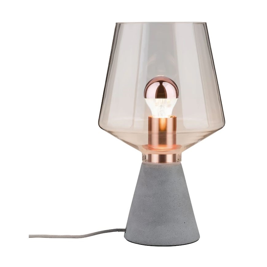 Paulmann 79665 - 1xE27/20W Bordlampe NEORDIC YORIK 230V