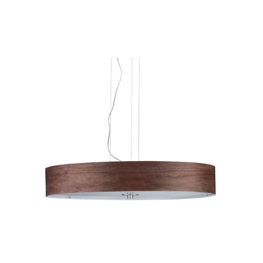 Paulmann 79686 - 3xE27/20W Pendel NEORDIC LISKA 230V valnød