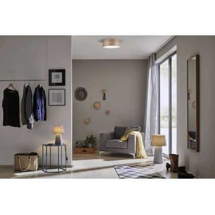 Paulmann 79687 - 3xE27/20W Loftlampe NEORDIC LISKA 230V valnød