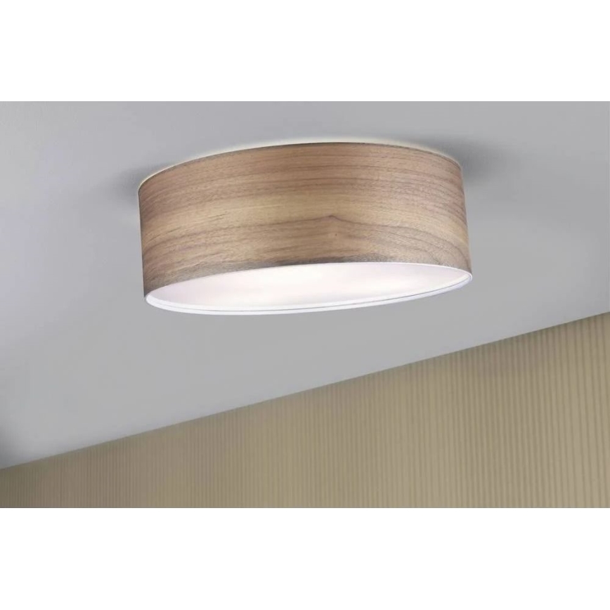 Paulmann 79687 - 3xE27/20W Loftlampe NEORDIC LISKA 230V valnød