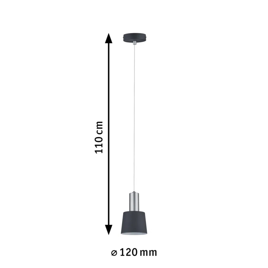 Paulmann 79691 - 1xE14/20W Pendel NEORDIC HALDAR 230V