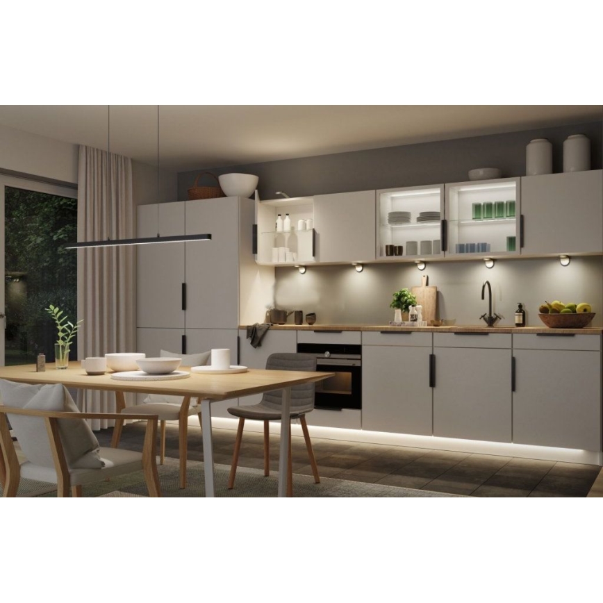 Paulmann 79693 - Pendel dæmpbar LED/42W LENTO 230V sort
