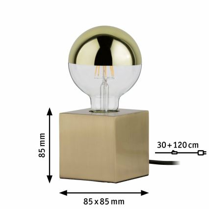 Paulmann  79728 - 1xE27/20W Bordlampe DILJA 230V