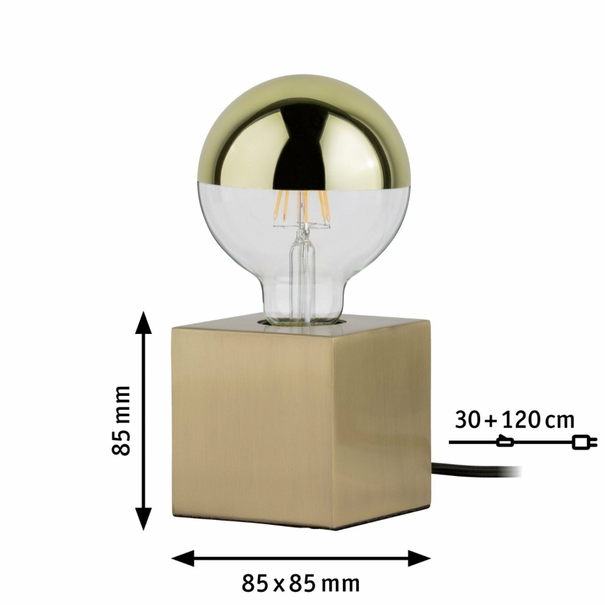 Paulmann  79728 - 1xE27/20W Bordlampe DILJA 230V