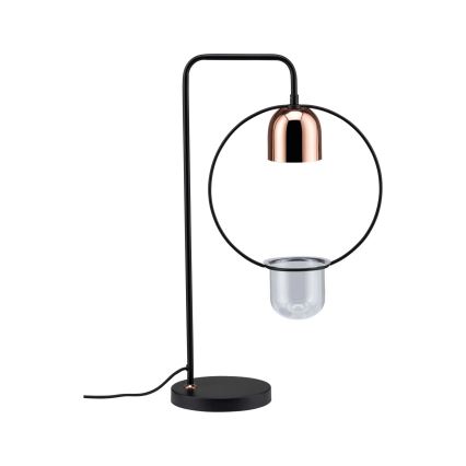 Paulmann 79746 - 1xGU10/20W Bordlampe FANJA 230V røgfarvet