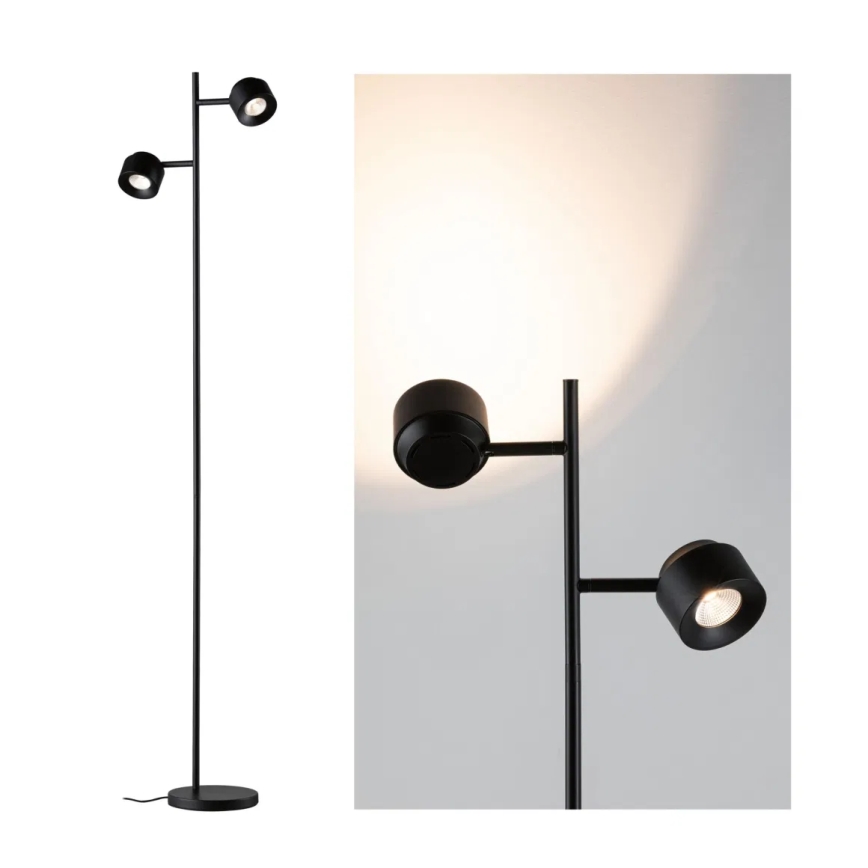 Paulmann 79775 - 2xLED/3W Gulvlampe dæmpbar PURIK PANE 230V