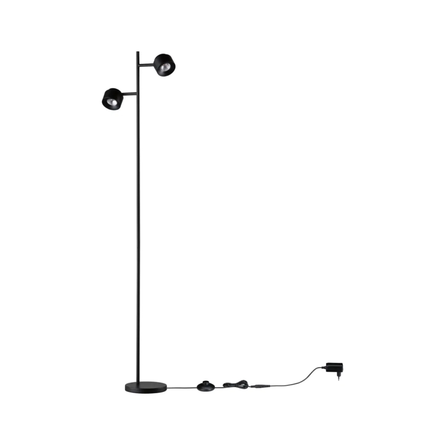 Paulmann 79775 - 2xLED/3W Gulvlampe dæmpbar PURIK PANE 230V