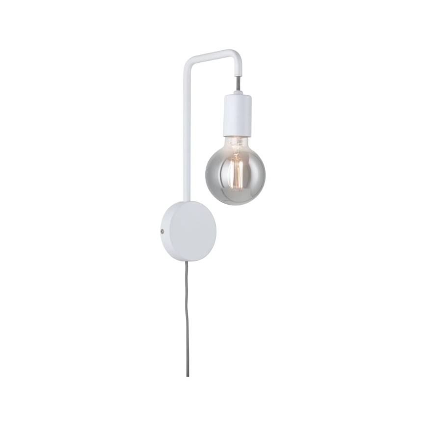 Paulmann 79811 - 1xE27/40W Væglampe CALVANI 230V hvid