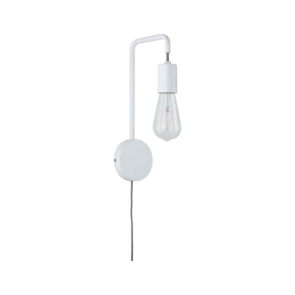 Paulmann 79811 - 1xE27/40W Væglampe CALVANI 230V hvid