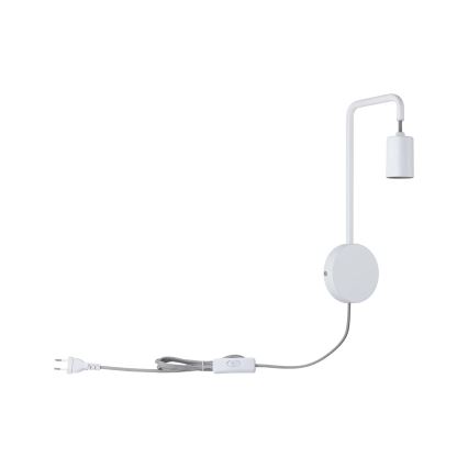 Paulmann 79811 - 1xE27/40W Væglampe CALVANI 230V hvid