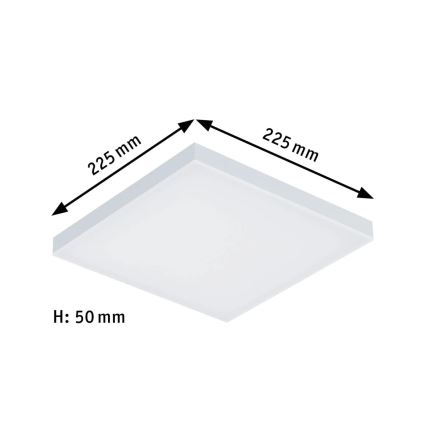 Paulmann 79820 - LED/12W Loftlampe dæmpbar VELORA 230V