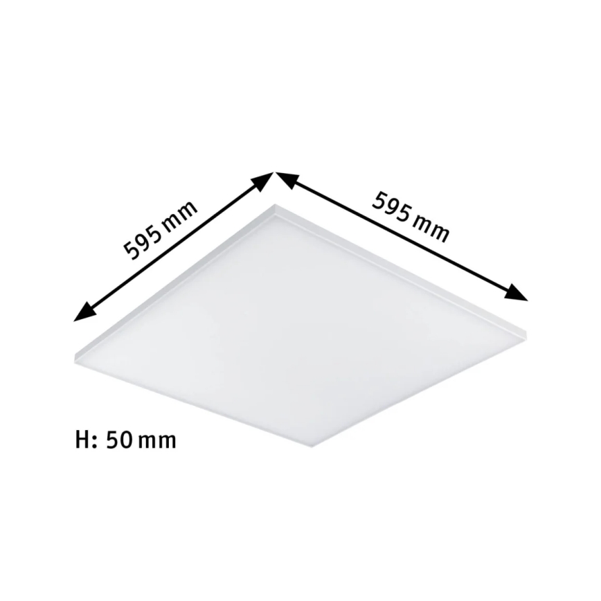Paulmann 79822 - LED/34W Loftlampe dæmpbar VELORA 230V