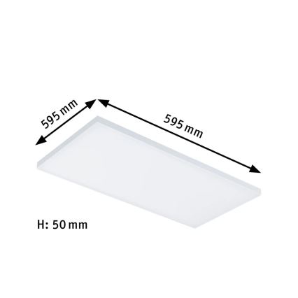 Paulmann 79827 - LED/15,5W Dæmpbar lampe SMART VELORA 230V 2700-6500K