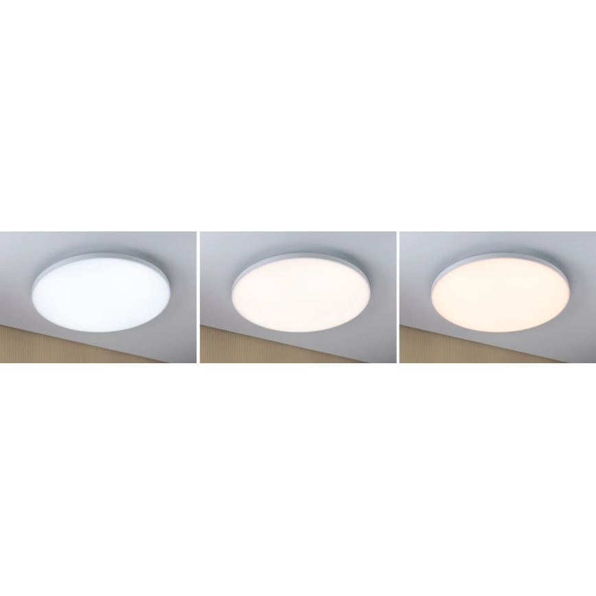 Paulmann 79894 - LED/38W loftlampe VELORA 230V 3000/4000/6500K Ø 60 cm hvid