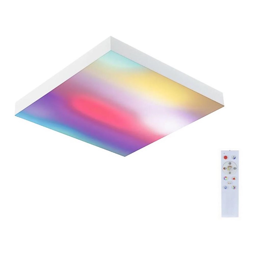 Paulmann 79904 - LED/13,2W RGBW Loftlampe dæmpbar VELORA 230V 3000-6500K + fjernbetjening