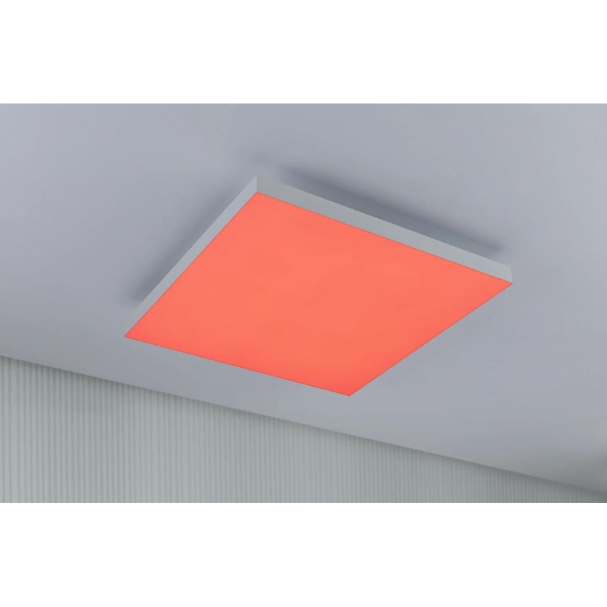 Paulmann 79905 - LED/19W RGBW Dæmpbar loftlampe VELORA 230V 3000-6500K + fjernbetjening