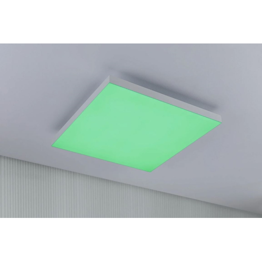 Paulmann 79905 - LED/19W RGBW Loftlampe dæmpbar VELORA 230V 3000-6500K + fjernbetjening