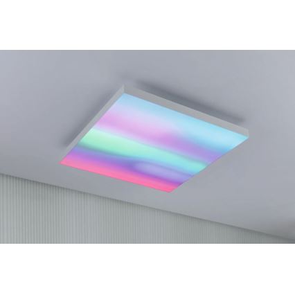 Paulmann 79905 - LED/19W RGBW Loftlampe dæmpbar VELORA 230V 3000-6500K + fjernbetjening