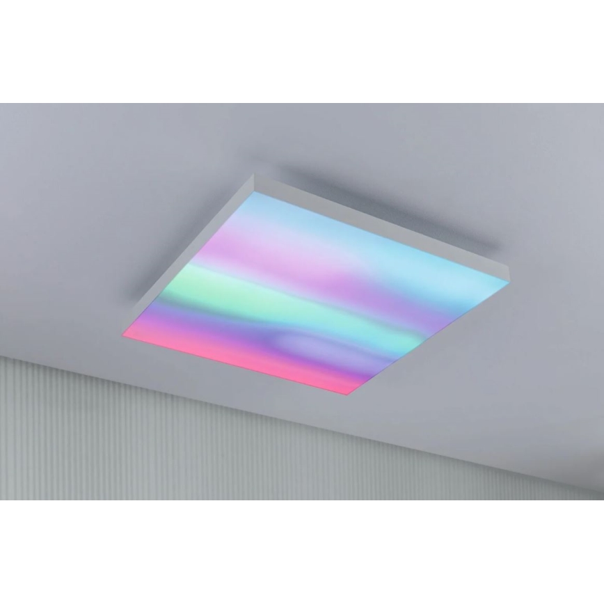 Paulmann 79905 - LED/19W RGBW Loftlampe dæmpbar VELORA 230V 3000-6500K + fjernbetjening