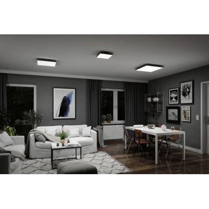 Paulmann 79909 - LED/31W RGBW Loftlampe dæmpbar VELORA 230V 3000-6500K + fjernbetjening