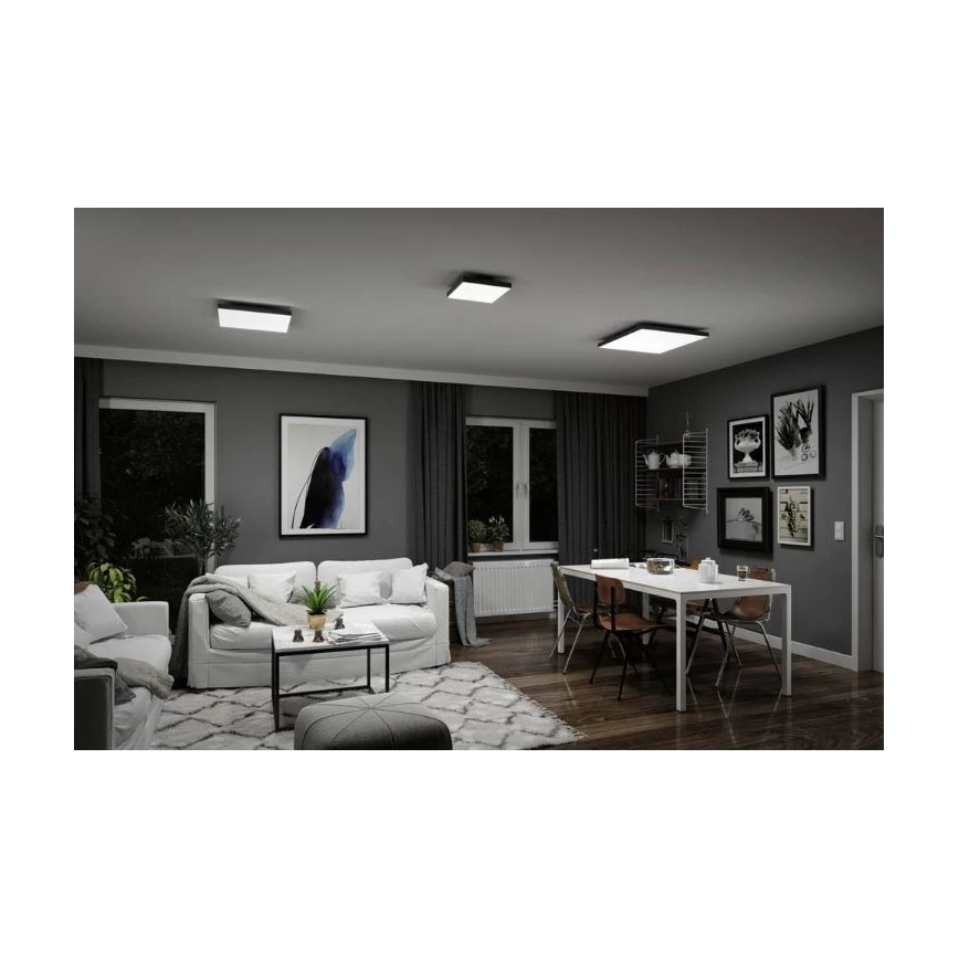 Paulmann 79909 - LED/31W RGBW Loftlampe dæmpbar VELORA 230V 3000-6500K + fjernbetjening