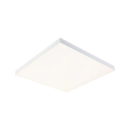 Paulmann 79910 - LED/31W RGBW Dæmpbar loftlampe LORIA 230V 3000-6500K 59,5x59,5 cm hvid + fjernbetjening