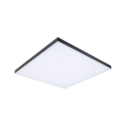 Paulmann 79913 - LED/31W RGBW Dæmpbar loftlampe LORIA 230V 3000-6500K 59,5x59,5 cm sort + fjernbetjening