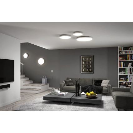 Paulmann 79931 - LED/16,5W IP44 Dæmpbar loftlampe LORIA 230V 2700-6500K