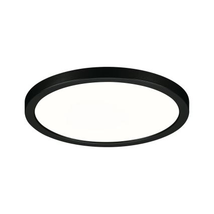 Paulmann 79965 - LED/13W IP44 Dæmpbart indbygningsspot til badeværelset AREO 230V Ø 17,5 cm sort