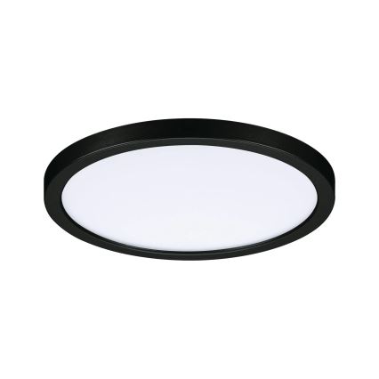 Paulmann 79965 - LED/13W IP44 Dæmpbart indbygningsspot til badeværelset AREO 230V Ø 17,5 cm sort