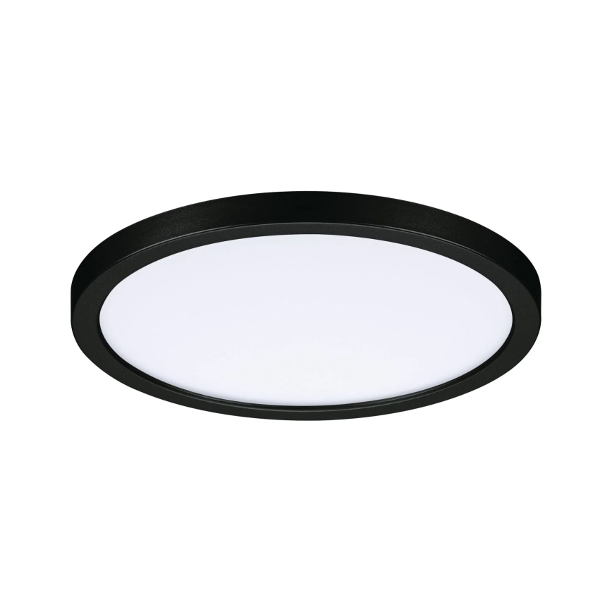 Paulmann 79965 - LED/13W IP44 Dæmpbart indbygningsspot til badeværelset AREO 230V Ø 17,5 cm sort