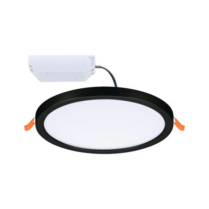 Paulmann 79965 - LED/13W IP44 Dæmpbart indbygningsspot til badeværelset AREO 230V Ø 17,5 cm sort