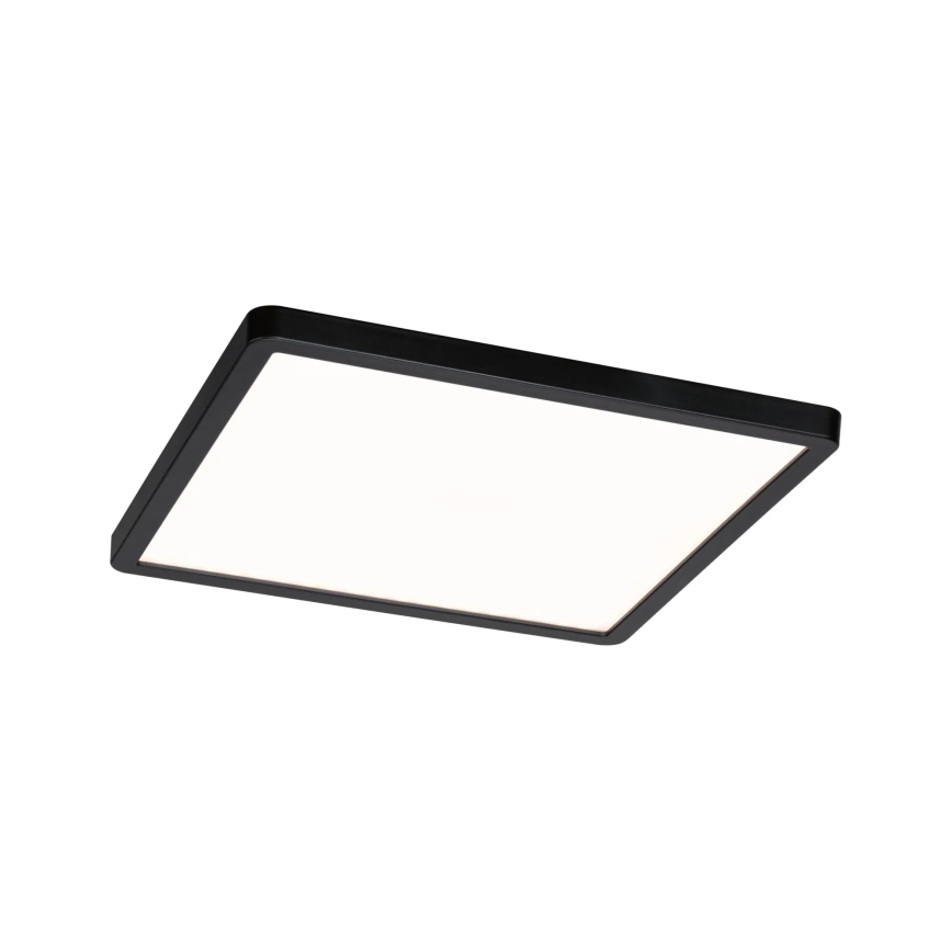 Paulmann 79967 - LED/16W IP44 Dæmpbar indbygningsspot til badeværelse AREO 230V 23x23 cm sort