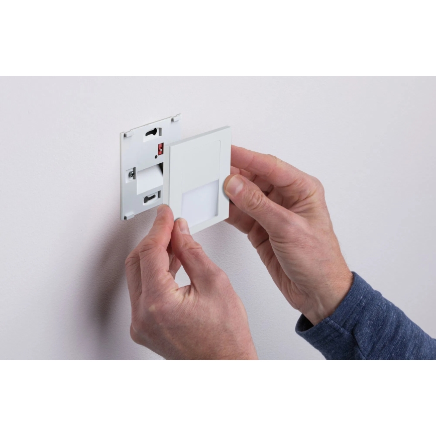 Paulmann 79999 - LED/1W Trappelampe TSARO 230V Follow/hvid