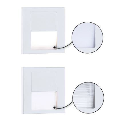Paulmann 79999 - LED/1W Trappelampe TSARO 230V Follow/hvid