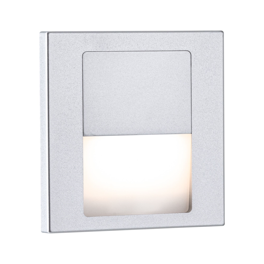 Paulmann 80000 - LED/1W Trappelampe TSARO 230V Follow/mat krom