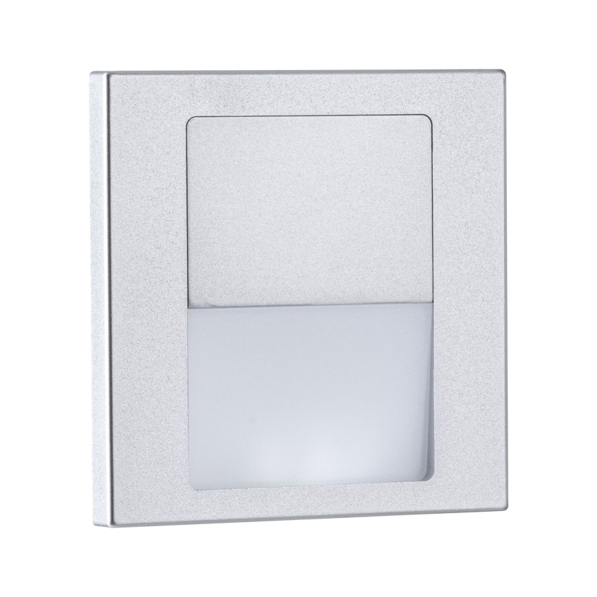 Paulmann 80000 - LED/1W Trappelampe TSARO 230V Follow/mat krom