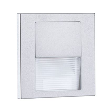 Paulmann 80000 - LED/1W Trappelampe TSARO 230V Follow/mat krom