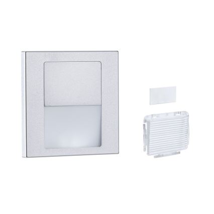Paulmann 80000 - LED/1W Trappelampe TSARO 230V Follow/mat krom