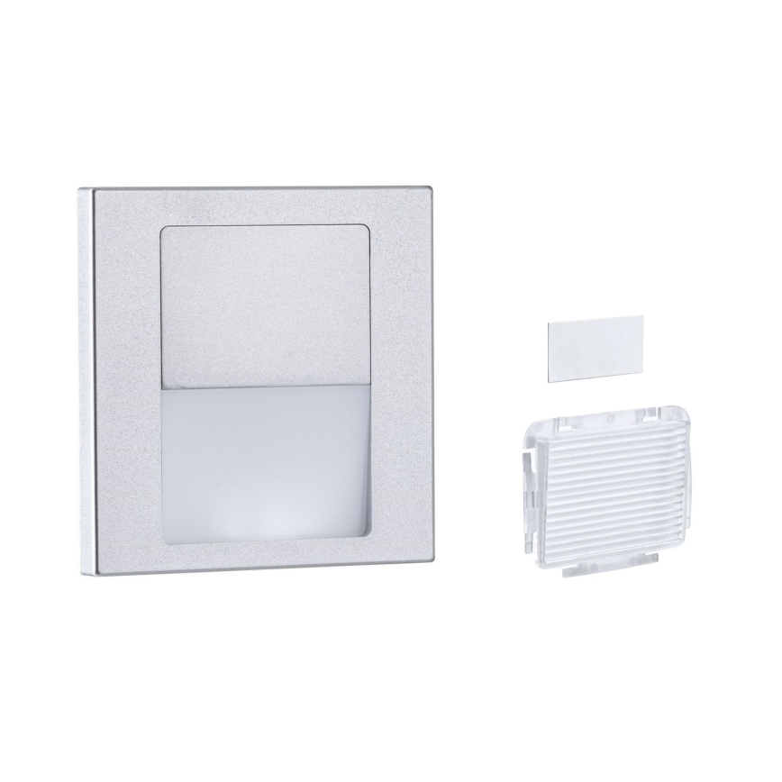 Paulmann 80000 - LED/1W Trappelampe TSARO 230V Follow/mat krom